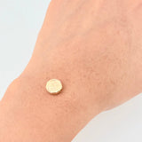 Herraje San Miguel Arcángel Mate 0.4g / 1/4 in Oro Amarillo 18K