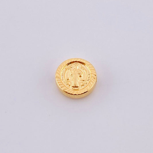 Herraje San Benito Mate 0.35g / 1/4 in Oro Amarillo 18K