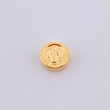 Herraje San Benito Mate 0.35g / 1/4 in Oro Amarillo 18K