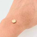 Herraje San Benito Mate 0.35g / 1/4 in Oro Amarillo 18K