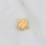 Herraje Virgen de Guadalupe 0.3g / 1/2 in Oro Amarillo 18K
