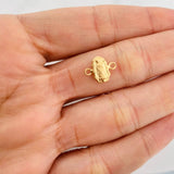 Herraje Virgen de Guadalupe 0.3g / 1/2 in Oro Amarillo 18K
