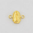 Herraje Virgen de Guadalupe 0.3g / 1/2 in Oro Amarillo 18K