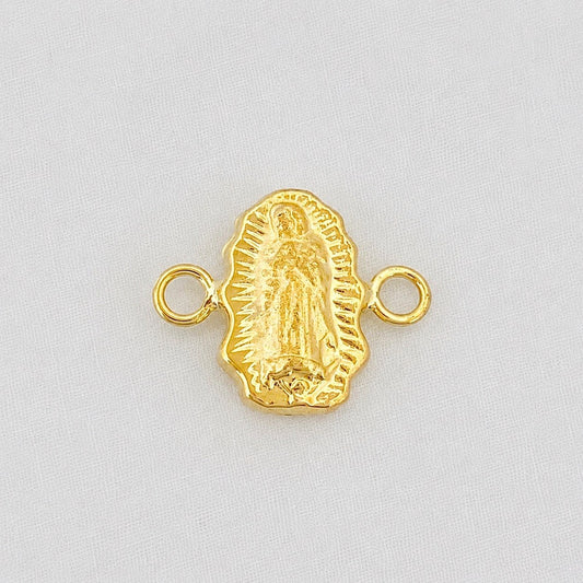 Virgin of Guadalupe Charm 0.35g / 1/2 in Yellow Gold 18K