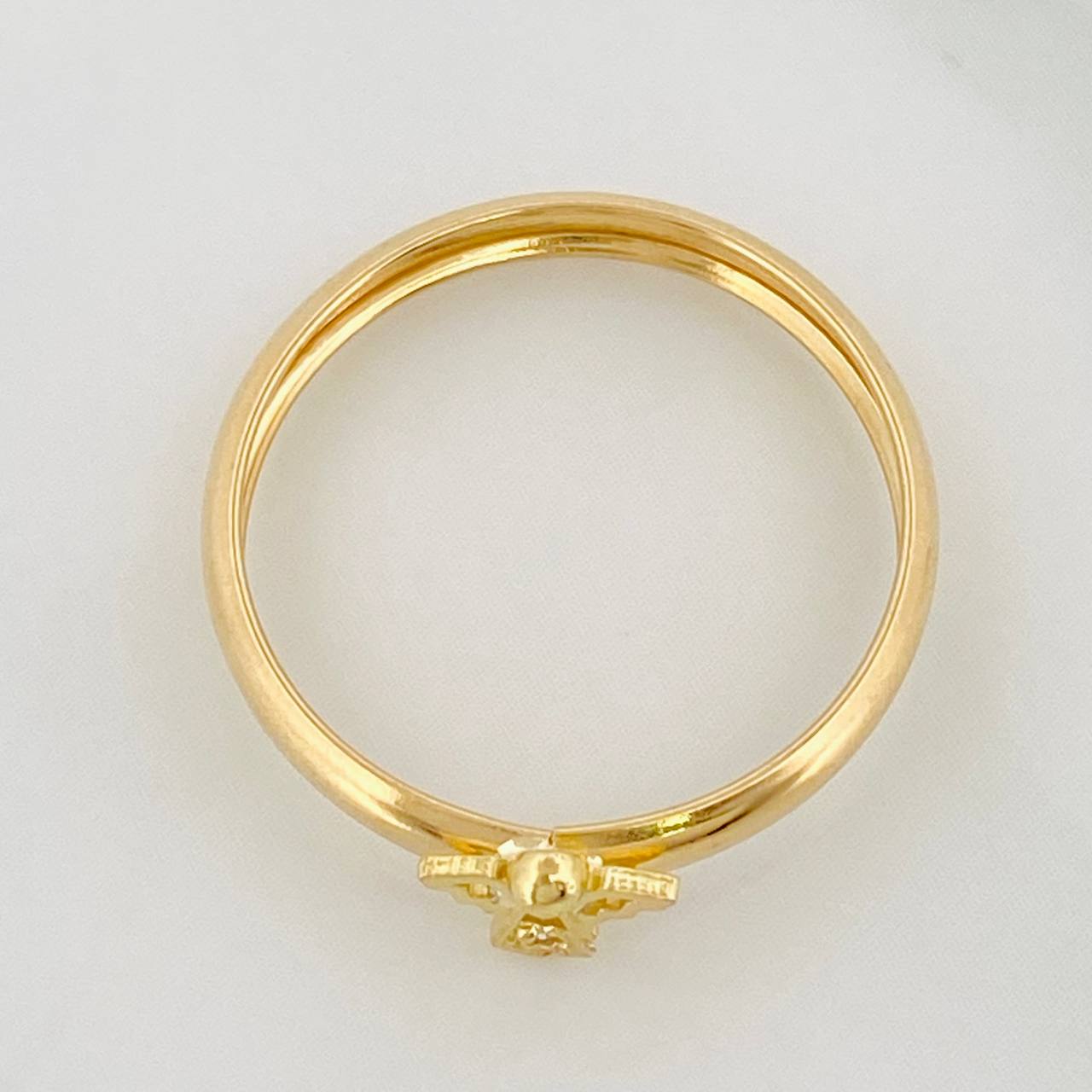 Anillo Angel 0.8gr / T7 / Oro Amarillo 18K %