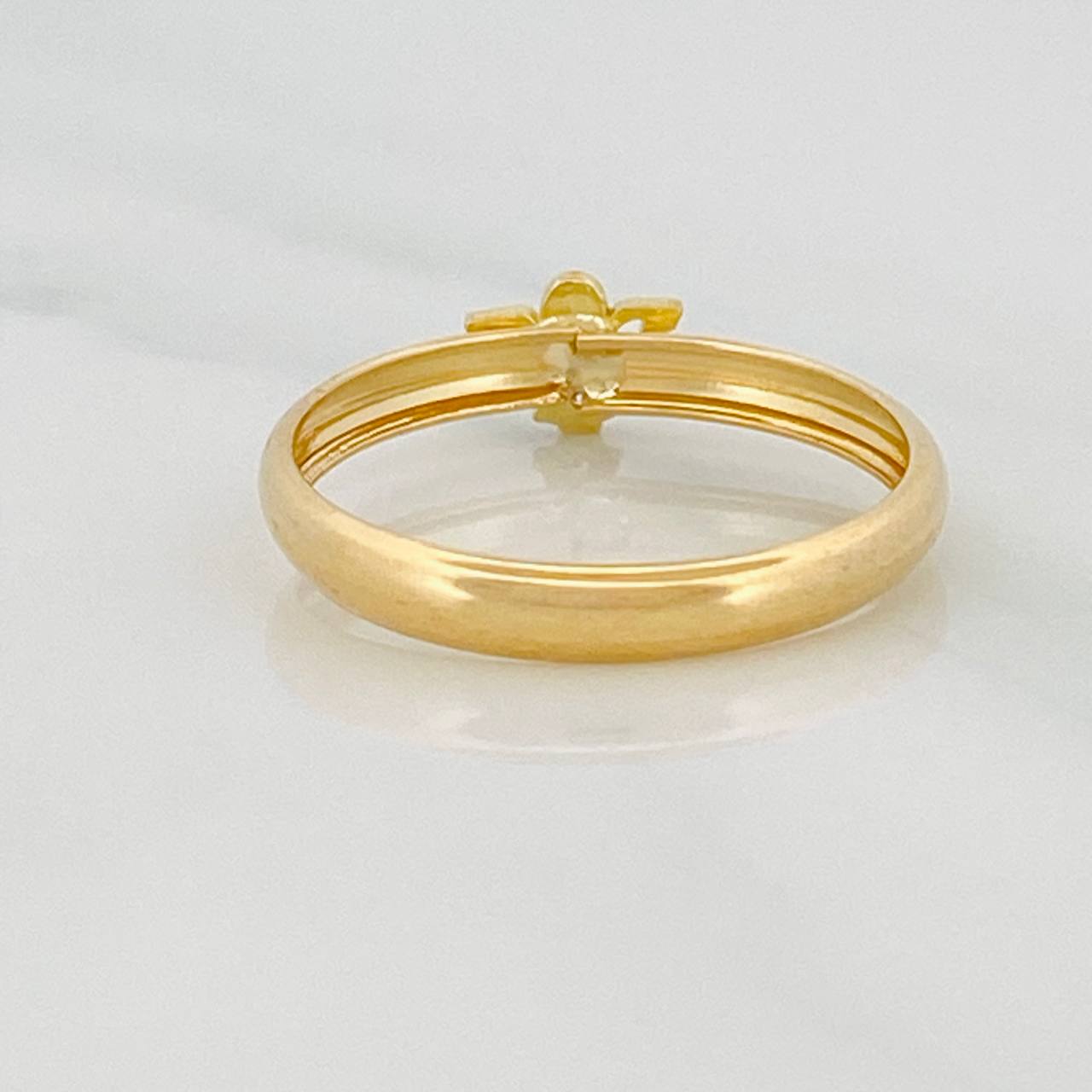 Anillo Angel 0.8gr / T7 / Oro Amarillo 18K %