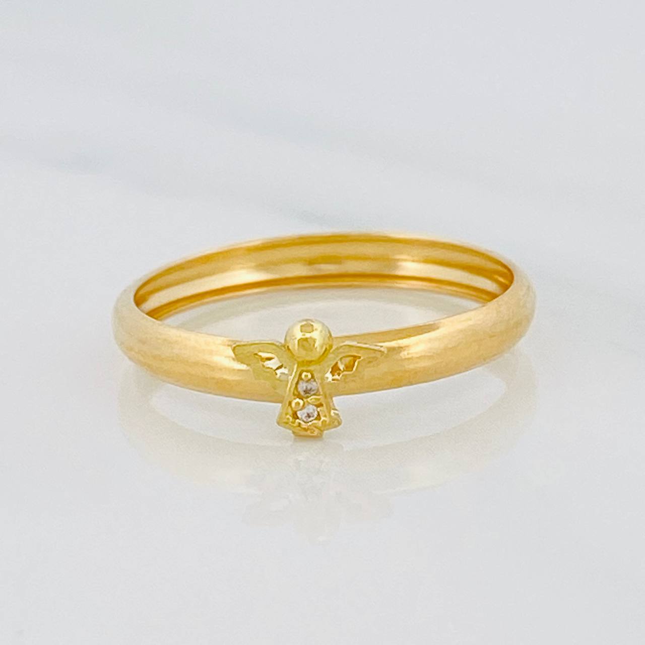 Anillo Angel 0.8gr / T7 / Oro Amarillo 18K %