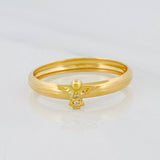 Anillo Angel 0.8gr / T7 / Oro Amarillo 18K %