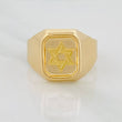 Anillo Estrella de David 3.45gr / T11 1/4 / Oro Amarillo 18K %