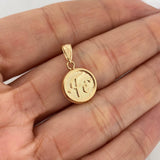 Dije Fe 0.95g / 3/4 in Oro Amarillo 18K