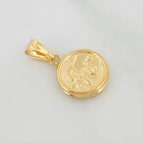 Dije Fe 0.95g / 3/4 in Oro Amarillo 18K