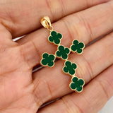 Dije Trebol 1.85gr / 1 1/2 in / Oro Amarillo 18K &