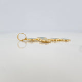 Dije Trebol 1.85gr / 1 1/2 in / Oro Amarillo 18K &