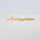 Dije Cruz 0.85gr / 1 1/4 in / Oro Amarillo 18K &