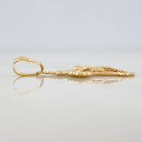 Dije Cruz Cristo 1.1gr / 1 1/4 in / Oro Amarillo 18K &