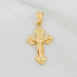Dije Cruz Cristo 1.05gr / 1 1/4 in / Oro Amarillo 18K &