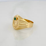 Anillo Aguila 2.5gr / T8 1/2 / Oro Amarillo 18K $