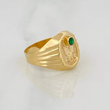 Anillo Aguila 2.5gr / T8 1/2 / Oro Amarillo 18K $