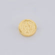 Charm Matte Saint Benedict 1.05g / 1/2 in 18K Yellow Gold