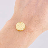Herraje San Benito Mate 1g / 1/2 in Oro Amarillo 18K