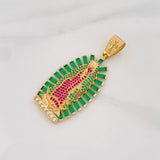 Pendant Virgin of Guadalupe 10.8g / 2 in Yellow Gold 18K
