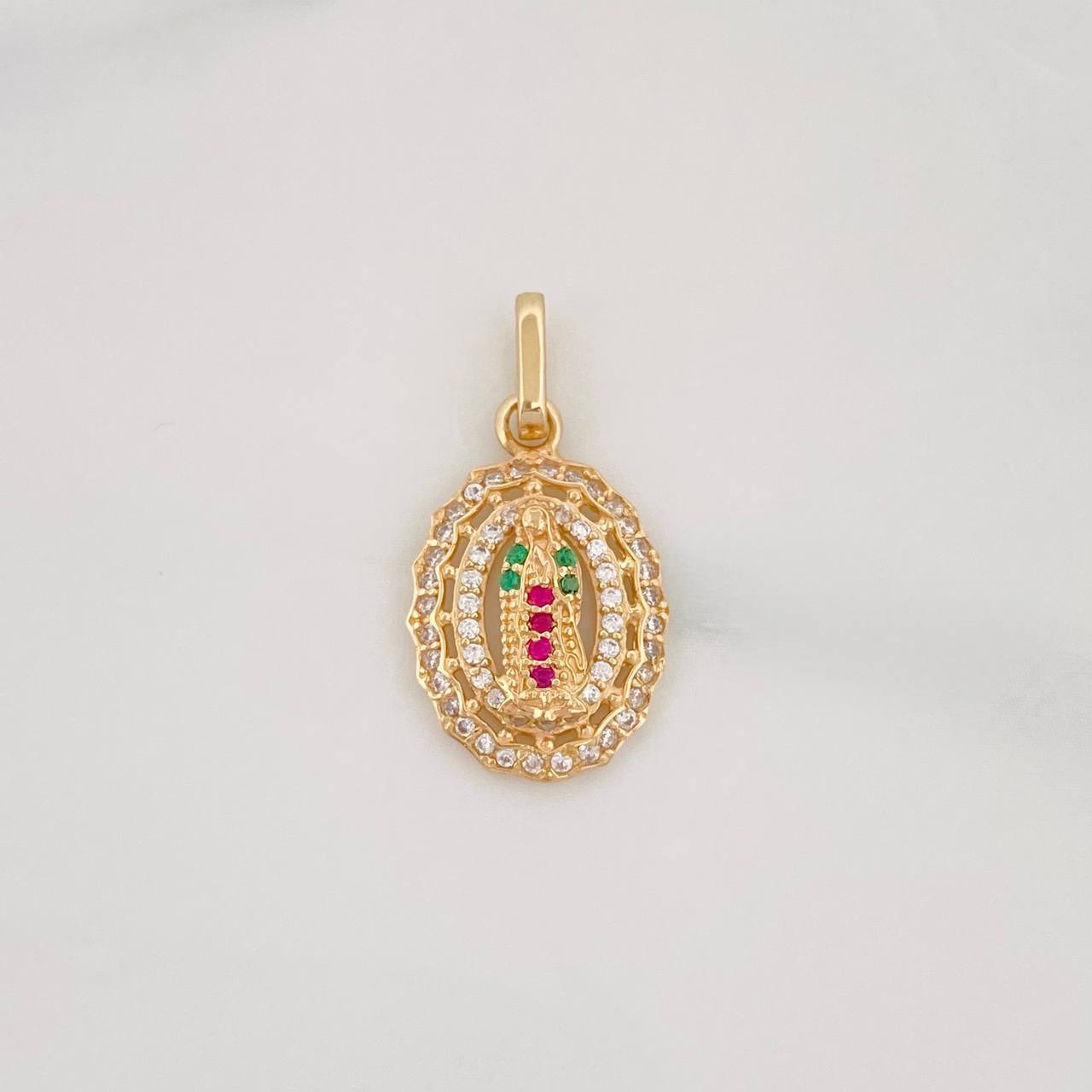 Dije Virgen de Guadalupe 1.75g / 1 in Oro Amarillo 18K
