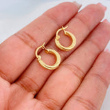 Candongas Carly 1.4g / 1/2 in Oro Amarillo 18K