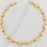 Pulso Rustico Adije 5.25g / 8 1/4 in / 4.54mm Oro Amarillo 18K