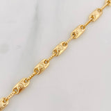 Pulso Rustico Corona 4.55g / 7 3/4 in / 4.35mm Oro Amarillo 18K