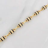 Pulso Rustico Barril 5.05g / 8 1/2 in / 4.4mm Oro Amarillo 18K