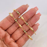 Pulso Rustico Corona 5.4g / 8 3/4 in / 3.36mm Oro Amarillo 18K