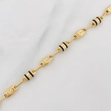 Pulso Rustico Corona 5.4g / 8 3/4 in / 3.36mm Oro Amarillo 18K
