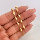 Pulso Rustico Barril 5g / 7 1/2 in / 4.69mm Oro Amarillo 18K