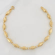 Pulso Rustico Barril 5g / 7 1/2 in / 4.69mm Oro Amarillo 18K