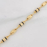 Bracelet Rustic Crown 4.65g / 7 3/4 in / 3.67mm Yellow Gold 18K