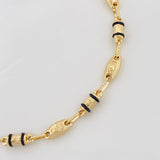 Bracelet Rustic Crown 4.65g / 7 3/4 in / 3.67mm Yellow Gold 18K
