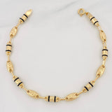 Bracelet Rustic Crown 4.65g / 7 3/4 in / 3.67mm Yellow Gold 18K