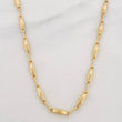 Cadena Rustica Eslabon 11.7g / 26 in / 3.36mm Oro Amarillo 18K