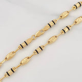 Cadena Rustica Corona 15.3g / 26 in / 4.78mm Oro Amarillo 18K