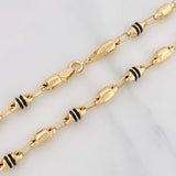 Cadena Rustica Barril 16.4g / 26 in / 4.77mm Oro Amarillo 18K