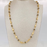 Cadena Rustica Barril 16.4g / 26 in / 4.77mm Oro Amarillo 18K