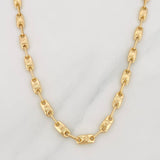Cadena Rustica Corona 14.85g / 26 in / 4.35mm Oro Amarillo 18K