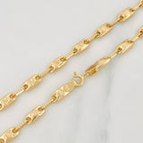 Cadena Rustica Corona 14.85g / 26 in / 4.35mm Oro Amarillo 18K
