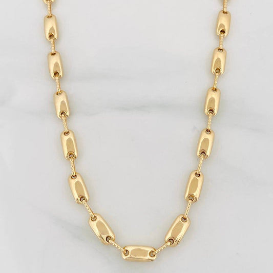 Cadena Rustica Adije 14.85g / 24 in / 4.53mm Oro Amarillo 18K
