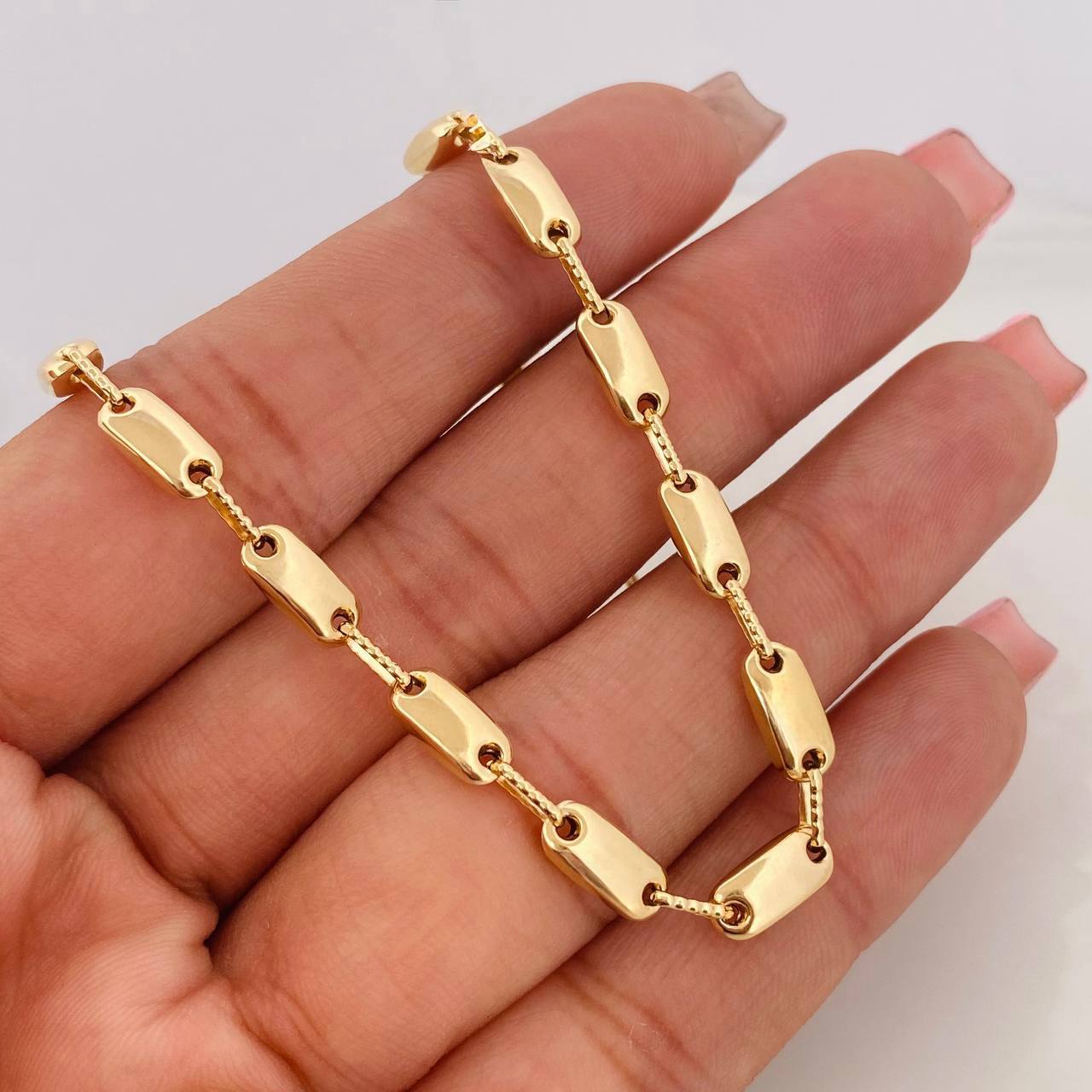Rustic Chain Pendant 14.85g / 24 in / 4.53mm Yellow Gold 18K