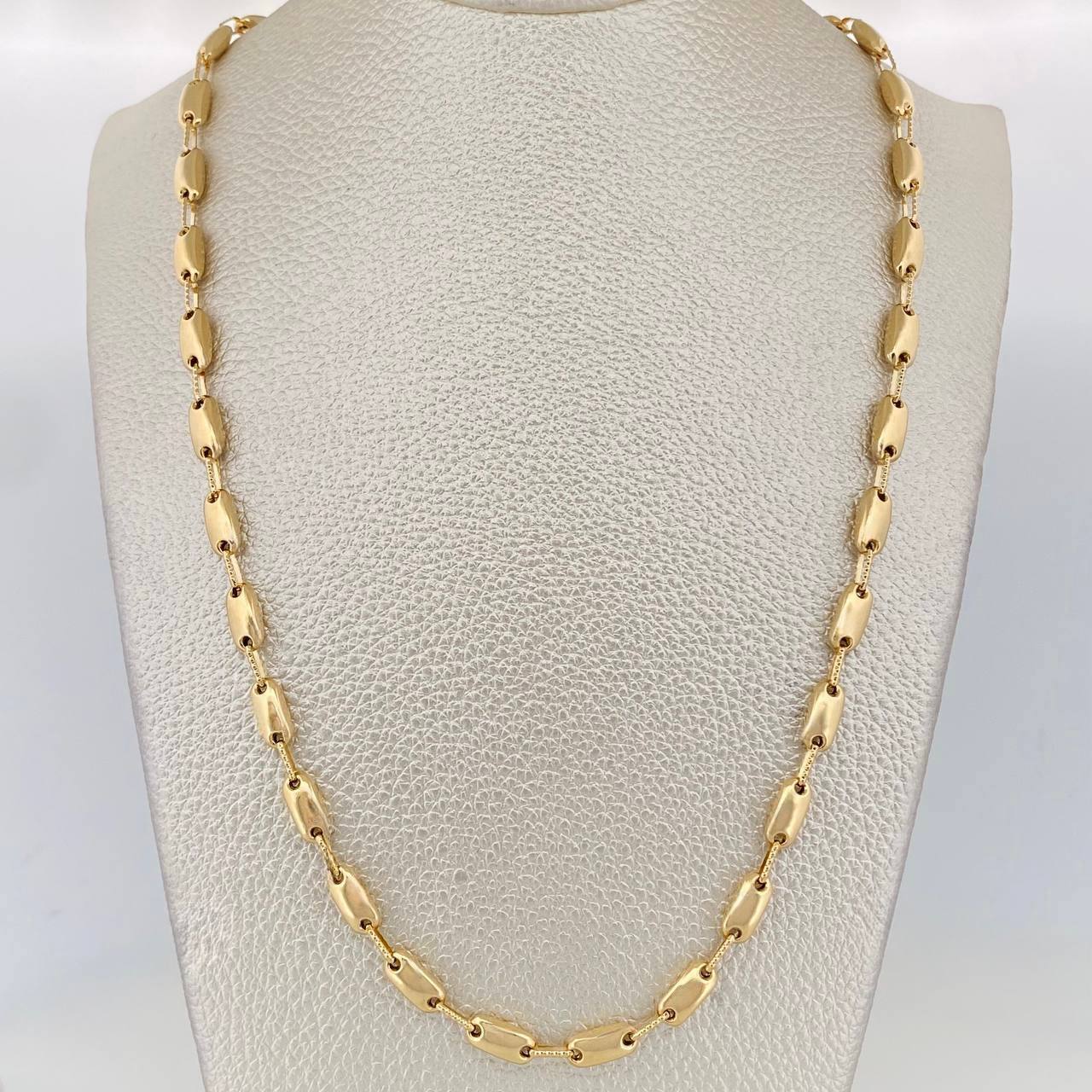 Rustic Chain Pendant 14.85g / 24 in / 4.53mm Yellow Gold 18K