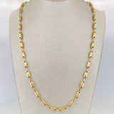 Rustic Chain Pendant 14.85g / 24 in / 4.53mm Yellow Gold 18K