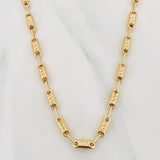 Rustic Tribal Chain 15.3g / 26 in / 4.35mm Yellow Gold 18K