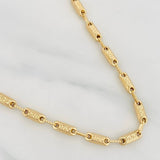 Rustic Tribal Chain 15.3g / 26 in / 4.35mm Yellow Gold 18K