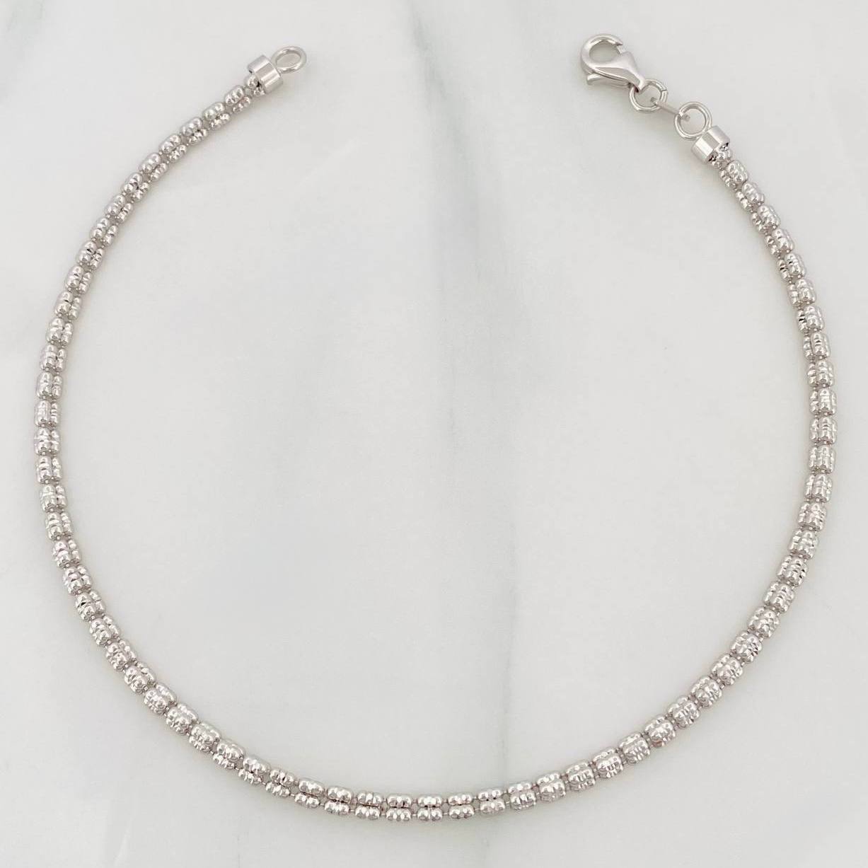 Pulso Ice 4.35g / 8 in / 2.35mm Oro Blanco 18K